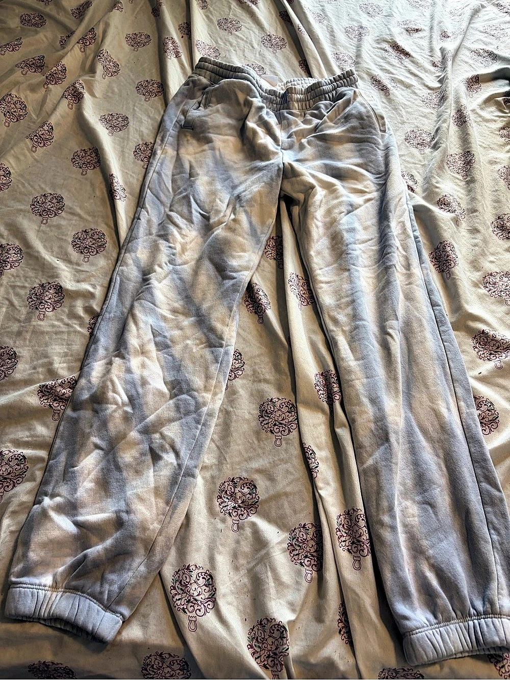 Gap Kids Tie Dye Jogger Sweatpants Gray Boys XL (14-16)